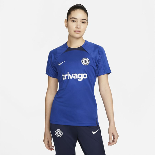 Chelsea Treenipaita Dri-FIT Strike - Sininen/Navy/Valkoinen Nainen