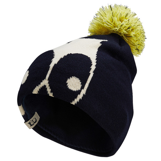 Namuk Pola Beanie - True Navy / Off White - Lapset - S/M