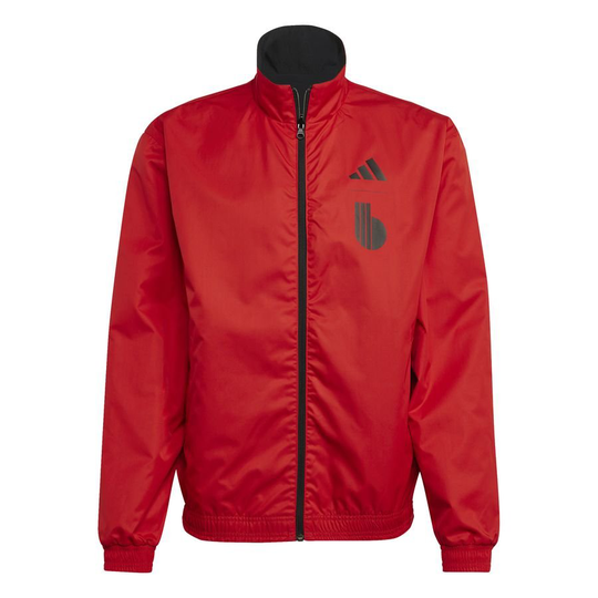 Belgia Käännettävä Treenitakki Anthem MM 2022 - Punainen/Musta - adidas, koko Medium