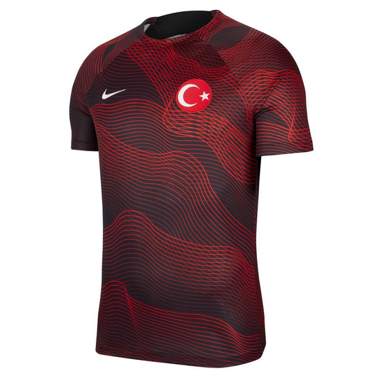 Turkki Treenipaita Dri-FIT Pre Match - Punainen/Musta/Valkoinen