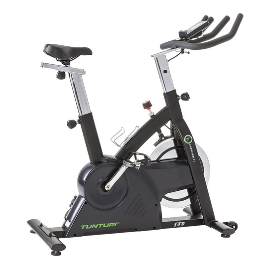 Tunturi Fitness S40 Sprinter Bike, Spinningpyörät