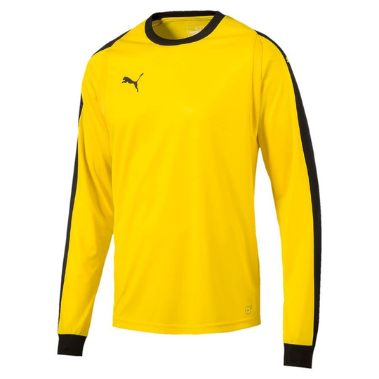 PUMA Maalivahdin Paita Liga - Keltainen/musta Lapset, koko YXS/116 cm