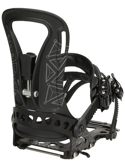 Nitro Arc Miniganger 2023 Splitboard Bindings musta