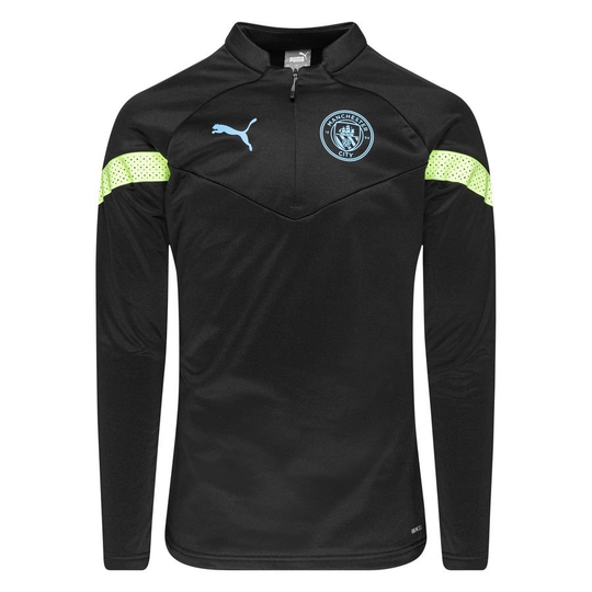 Manchester City Harjoituspaita Fleece - Musta/Vihreä