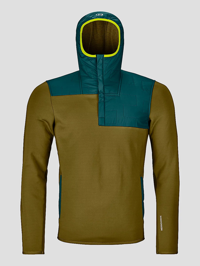 Ortovox Plus Fleece Pullover vihreä