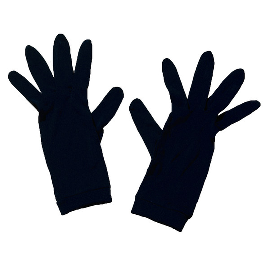 Cocoon Silk Glove Liners - Black - Unisex - L
