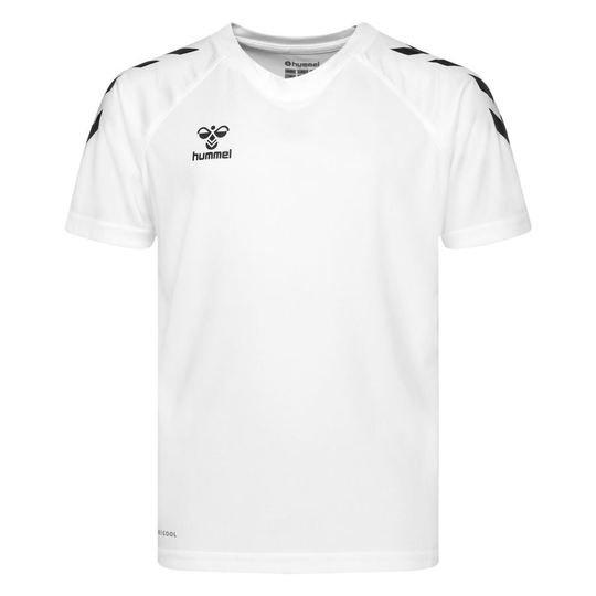 Hummel Pelipaita Core - Valkoinen/Musta Lapset