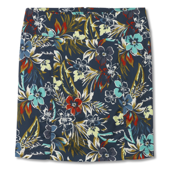 Royal Robbins Discovery Iii Printed Skort - Navy Palisades Pt - Naiset - 4