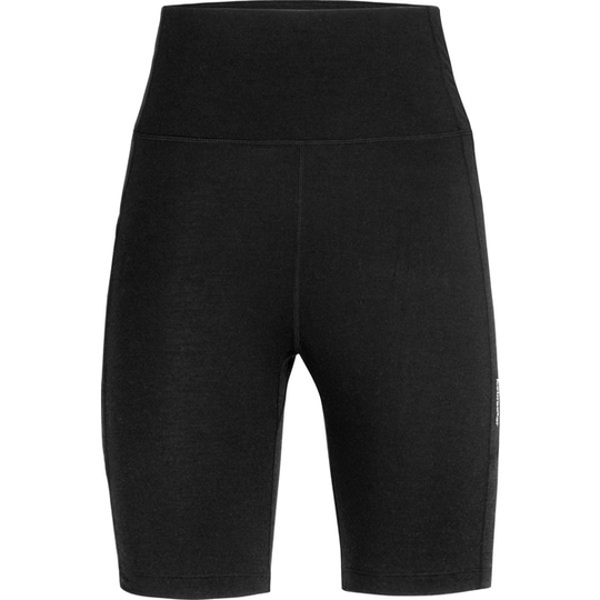 Icebreaker W Fastray High Rise Shorts - Black - Naiset - L