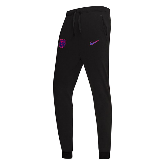 Barcelona Treenihousut Dri-FIT Travel Fleece - Musta/Sininen