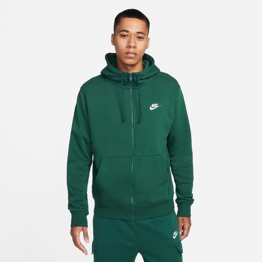 Nike Huppari NSW Club - Vihreä/Valkoinen, koko XX-Large