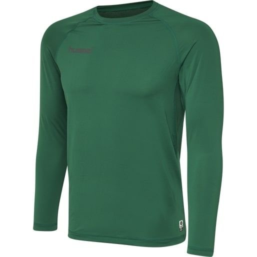 Hummel First Performance Baselayer Pitkähihainen - Vihreä, koko Large
