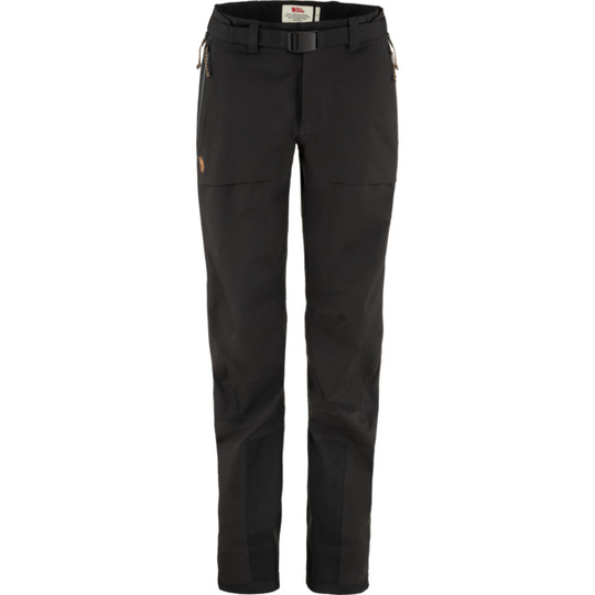 Fjällräven Keb Eco-shell Trousers W - Black - Naiset - L