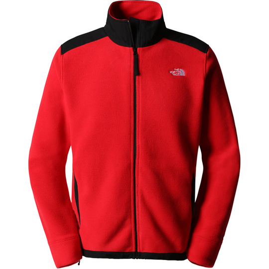 The North Face M Alpine Polartec 200 Fz Jacket - Tnf Red-tnf Black - Miehet - S
