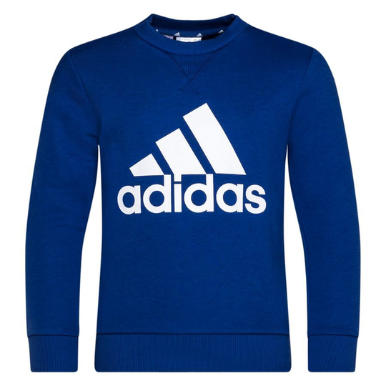 adidas Big Logo Crewneck Paita - Sininen/Valkoinen Lapset