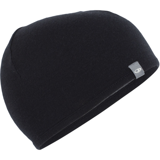 Icebreaker Unisex Pocket Hat - Black/gritstone Hthr - Unisex - OneSize