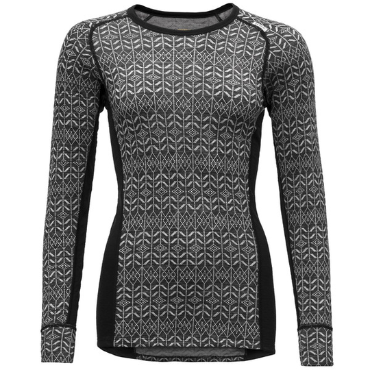 Devold Vams Woman Shirt - Caviar - Naiset - S