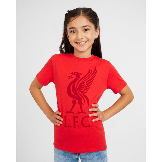 Liverpool T-paita Liverbird - Punainen Lapset - Liverpool Fc, koko 5-6 years/109-115 cm