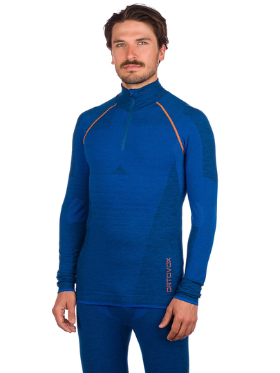 Ortovox 230 Competition Zip Neck Base Layer Top sininen