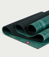 Manduka eKO Lite Yoga Mat 4mm -luonnonkumimatto (Deep Forest Marbled)