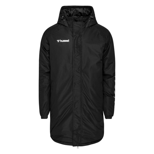 Hummel Talvitakki Authentic Bench - Musta/valkoinen, koko Large