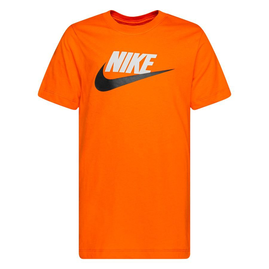 Nike T-paita NSW Futura Icon - Oranssi/Musta Lapset