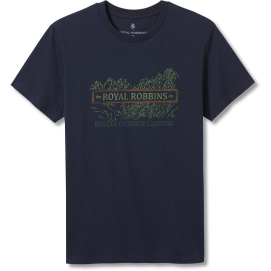 Royal Robbins Vintage Patch S/s - Naval - Miehet - L