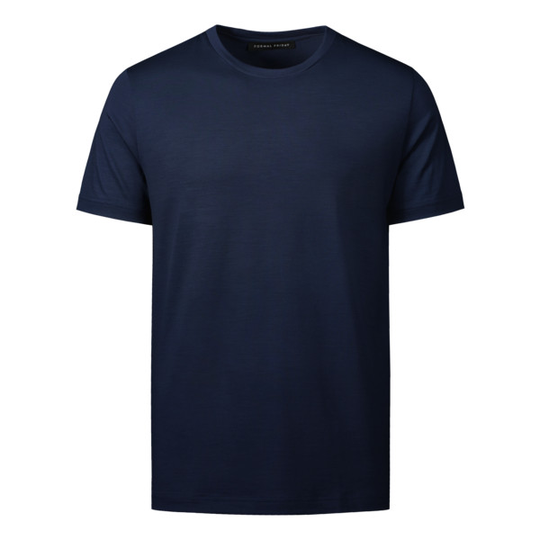 Formal Friday Ultrafine Merino T-shirt - Navy - Unisex - S