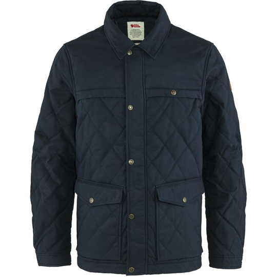 Fjällräven Övik Wool Padded Jacket M - Dark Navy - Miehet - L