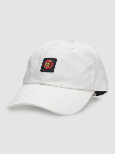 Santa Cruz Classic Label Cap valkoinen