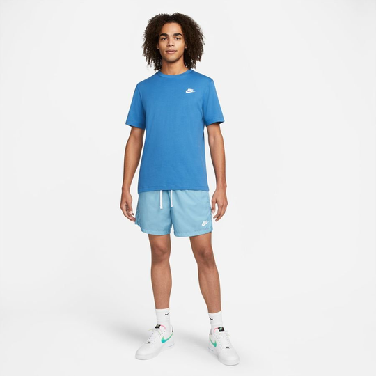 Nike T-paita NSW Club - Sininen/Valkoinen