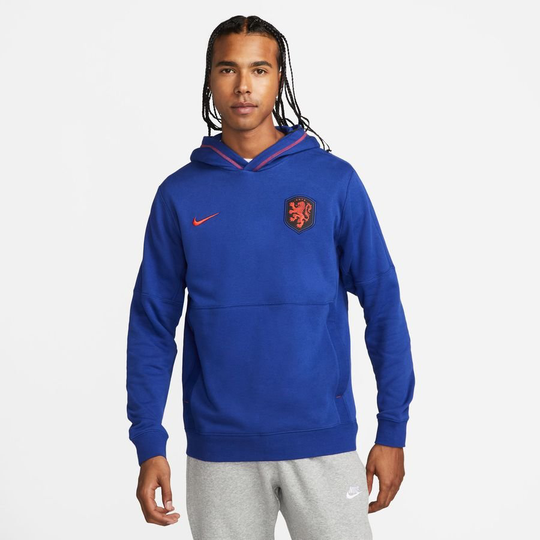 Hollanti Huppari Fleece Travel - Navy/punainen - Nike, koko Large