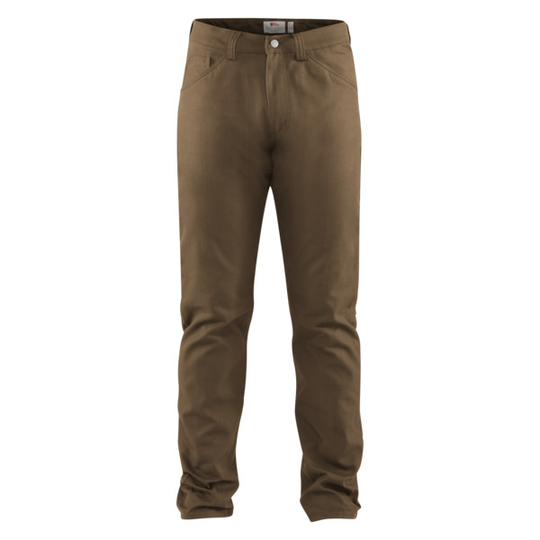 Fjällräven Greenland Canvas Jeans M - Dark Sand - Miehet - 46
