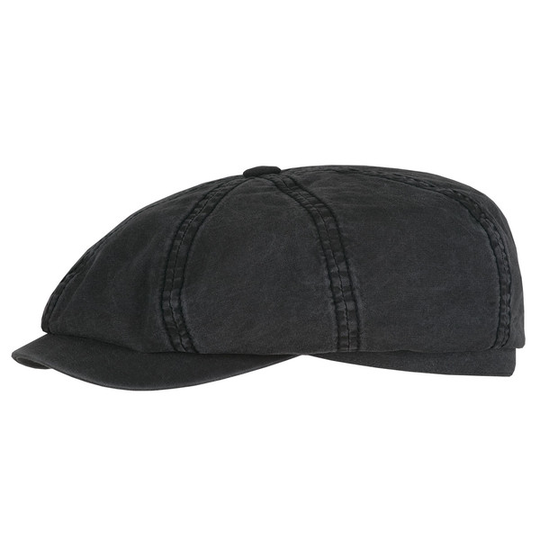 Stetson Hatteras Delave Organic Cotton - Black - Unisex - M