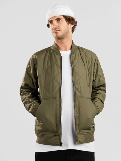 Quiksilver Mysto Bombie Jacket vihreä