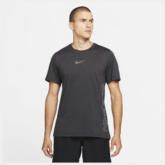 Nike Pro Treenipaita Dri-FIT Burnout - Musta/Harmaa
