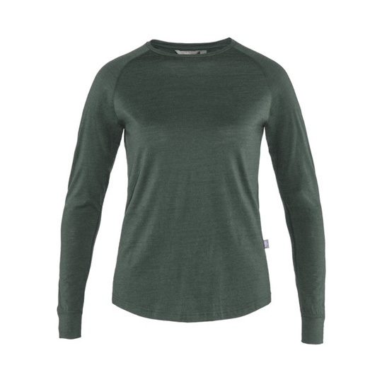 Tierra Woolpa Ls Tee W - Graphite - Naiset - L