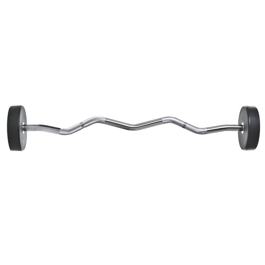 Thor Fitness Musta Pu Curlbar, Kiinteät levytangot