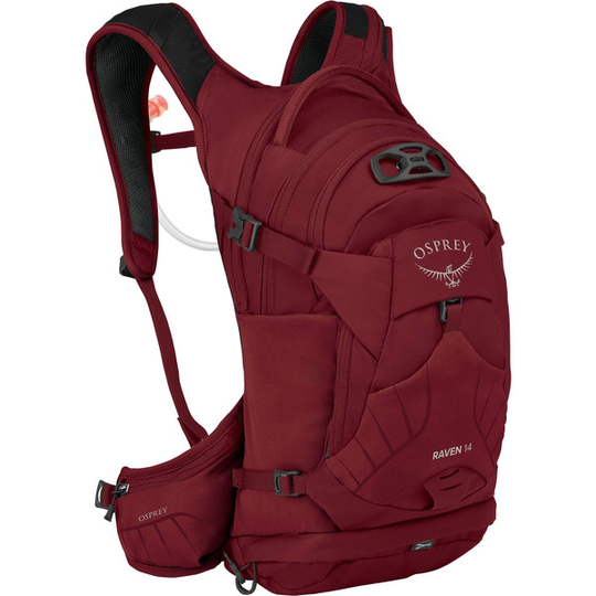Osprey Raven 14 - Claret Red - Naiset - OneSize