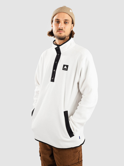 Burton Hearth Fleece Sweater valkoinen