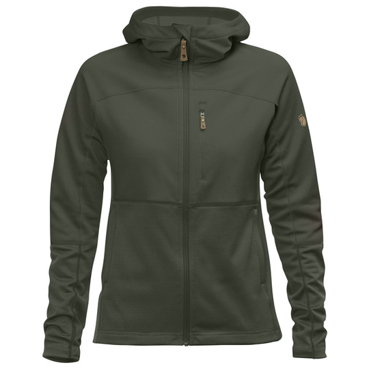 Fjällräven Abisko Trail Fleece W - Deep Forest - Naiset - L