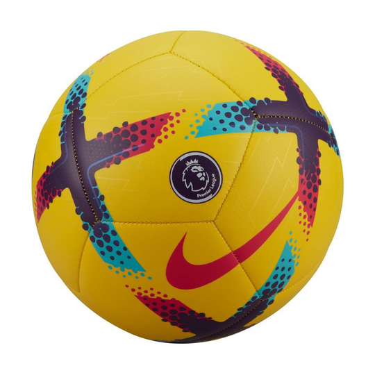 Nike Jalkapallo Pitch Premier League Hi-Vis - Keltainen/Violetti/Punainen