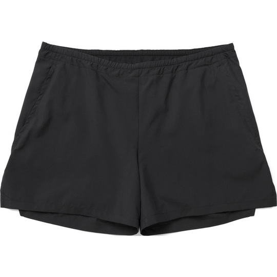 Houdini W' S Pace Wind Shorts - True Black - Naiset - M