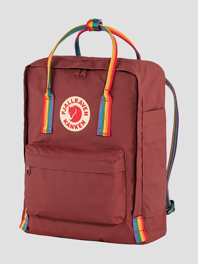 Fjällräven Kanken Rainbow Backpack punainen
