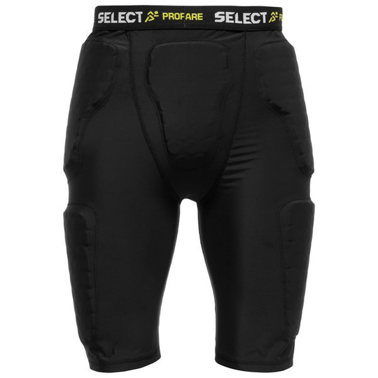 Select Compression Shortsit W/pads Musta, koko X-Large