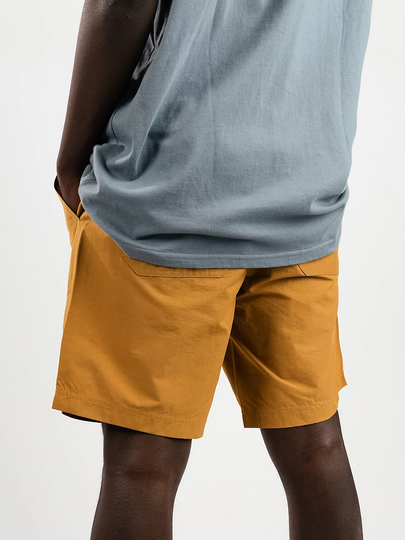 Coal Crosscut Walk Shorts ruskea