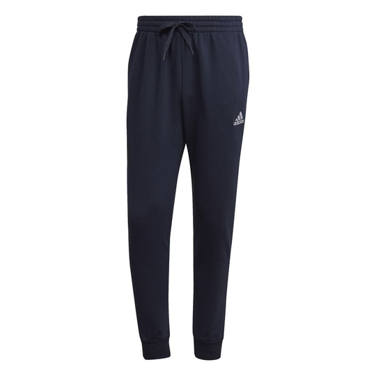 adidas Collegehousut Essentials Fleece Tapered - Navy/Valkoinen