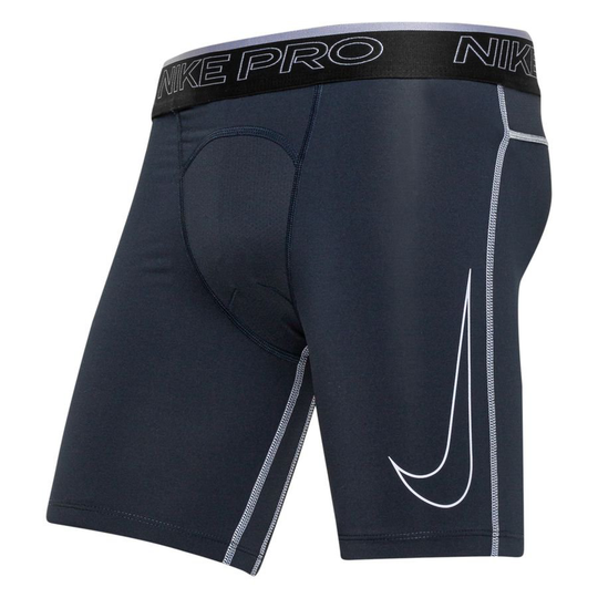 Nike Pro Compression Shortsit Dri-fit - Navy/violetti, koko Small