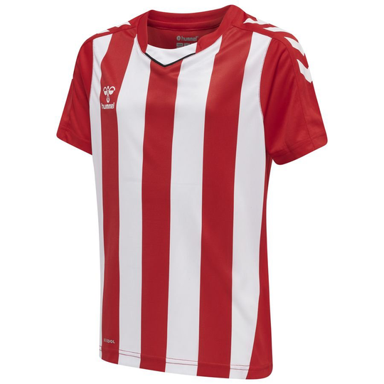 Core Xk Striped Jersey Kids S/S True Red/White