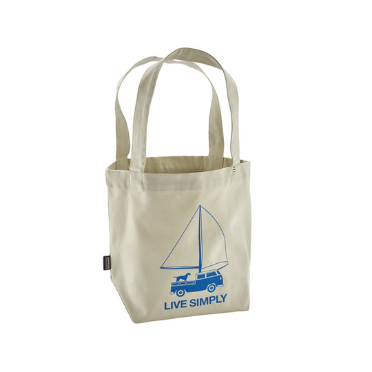 Patagonia Mini Tote - Live Simply Wind Powered: Blea - Unisex - OneSize
